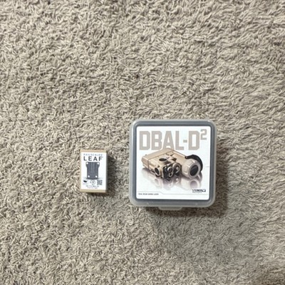Steiner DBAL-D2 Tan Laser Sight Green/Red/IR, RailScales Leaf, Rifle Rail Mount