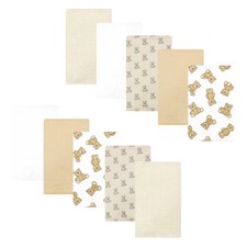 Luvable Friends Burp Cloths 10pk Cuddle Bears