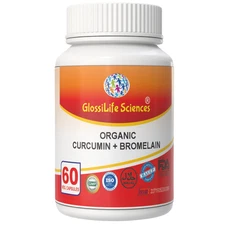 CURCUMIN 95% + BROMELAIN 3000GDU/GM Extract Capsule....