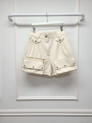 Louis Vuitton Beige Goldene Cord Safari Shorts 36 48189692 [U] - Bild 1 von 4