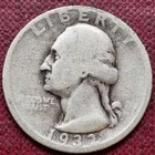 ◢ 1932 D Washington Quarter ◣25c Circulated #98265