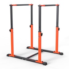 Dip Bar Station Functional Fitness Workout Dip bar 3 Level Adjustable Height ...