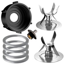 Kit de piezas de repuesto para licuadora de 8 piezas compatible con Oster y SD588, negro490