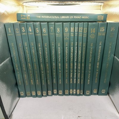 The International Library Of Piano Music Complete Set Of 17 Volumes