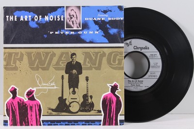 THE ART OF NOISE feat. DUANE EDDY Peter Gunn 7'' SINGLE Vinyl CHRYSALIS 1986