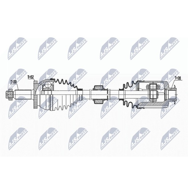 NTY NPW-HY-575 Antriebswelle-image