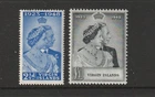(A478) Virgin Islands - 1948 Silver Wedding Set Un-Mounted Mint