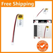 3.7V 40mAh 301020 Lipo Battery Rechargeable Lithium Polymer ion Battery Pack ...