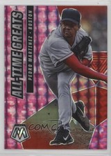 2021 Panini Mosaic All-Time Greats Pink Camo Prizm Pedro Martinez #ATG2 HOF 0mx2