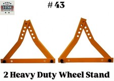 Set43 Frame Machine Adjustable 2 Universal Wheel Stands Chief Style 674507