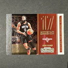 James Harden 2018-19 Panini Contenders #21 Playing the Numbers Game Rockets