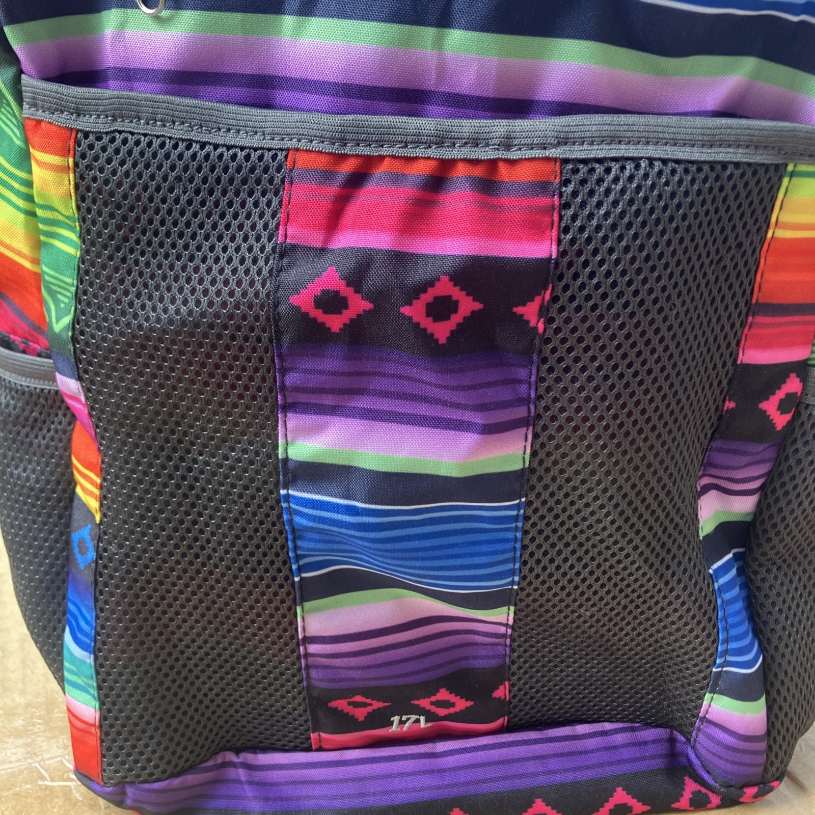 Wilcor Be Outdoors 17L Backpack Southwestern Aztec Geometric 