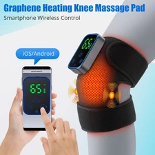 Electric Knee Massager - Graphene Fast Heating APP Control for Joint Pain Relief