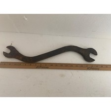 Vintage S Shaped Wrench 19 Inch Big Rusted For Restore Vintage S Shaped Wrench 19 Inch Big Rusted For Restore