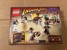LEGO Indiana Jones: Ambush in Cairo (7195)-Brand New In Factory Sealed Box