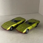 2x Matchbox Superfast No.52 Dodge Charger Mk.III in Green By Lesney Bundle.