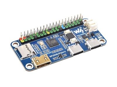 Waveshare RP2040-PiZero Based On Raspberry Pi RP2040 Dual-core Processor 264KB