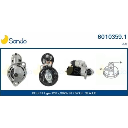 Starter Sando 6010359.1 FüR Khd Deutz-image
