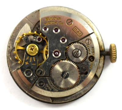 Vintage Bulova Manual Wind 17J 11AC Wrist Watch Movement