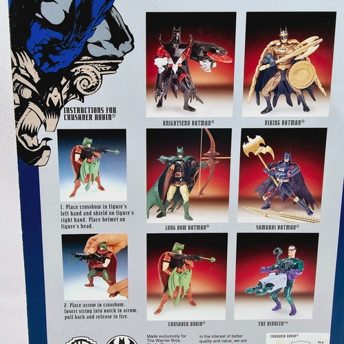 1995 Kenner Crusader Robin Special Legends Edition 5" Batman Action Figure - MOC - Picture 8 of 10