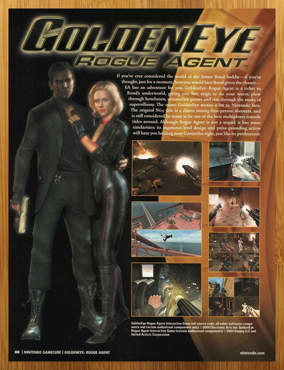 GoldenEye: Rogue Agent • PS2 – Mikes Game Shop