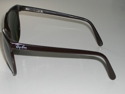 Vintage Bausch & Lomb Ray-Ban‎ Cats 1000 Sunglasses Brown Nylon France B&L G15 1970 main image 2