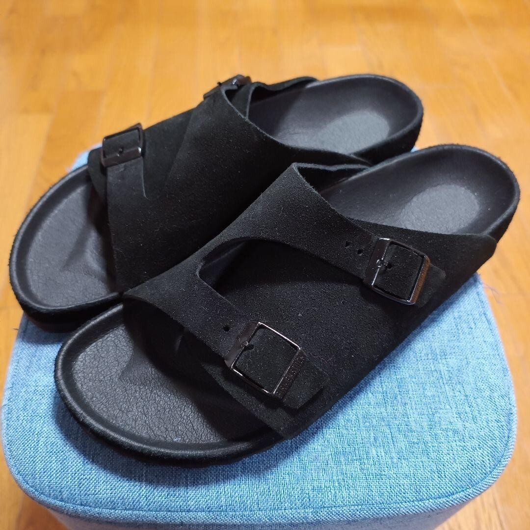 BIRKENSTOCK ZURICH BS Sandals Black Narrow Size 43 JP 28cm BIRKENSTOCK ZURICH BS Sandals Black Narrow Size 43 JP 28cm
