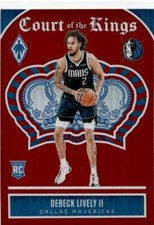 2023-24 Phoenix Court of the Kings Red #22 Dereck Lively II Mavericks /125