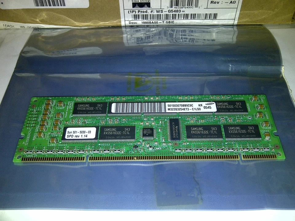 Sun 501-5030-03 512mb Pc100 ECC Sdram Server Memory Samsung 90 D wrnty Real time - Image 2 of 3