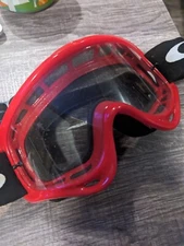 Oakley Ski Snow Goggles Red Frame Red  Unisex Adult