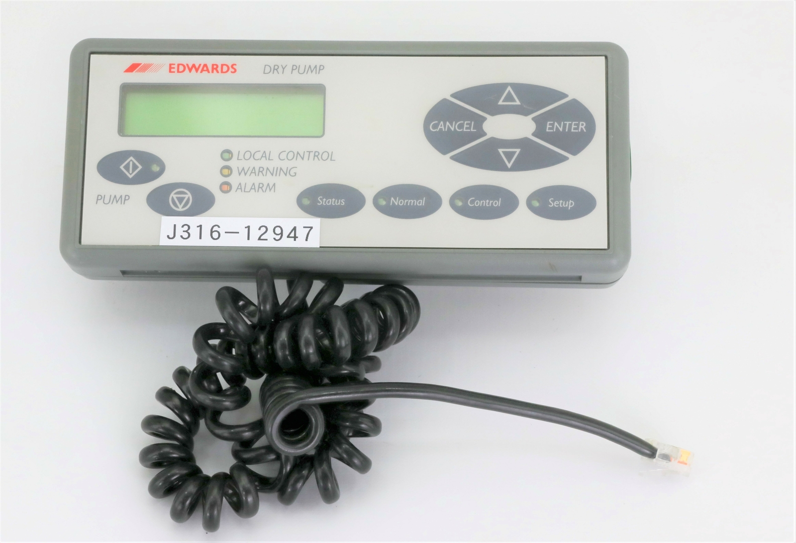 12947 EDWARDS DRY PUMP HANDHELD REMOTE DISPLAY CONTROL TERMINAL D37272000