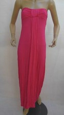 NEW TG PINK BANDEAU MAXI DRESS SIZE 10