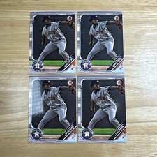 ✨⚾️🧢 (4) Cristian Javier 2019 Bowman Paper Prospect XRC ✨⚾️✨ Houston Astros