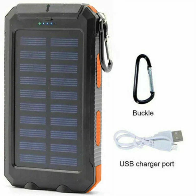 Super Powerful USB Portable Charger Solar Power Bank For Cell Phone - Image 4 of 4
