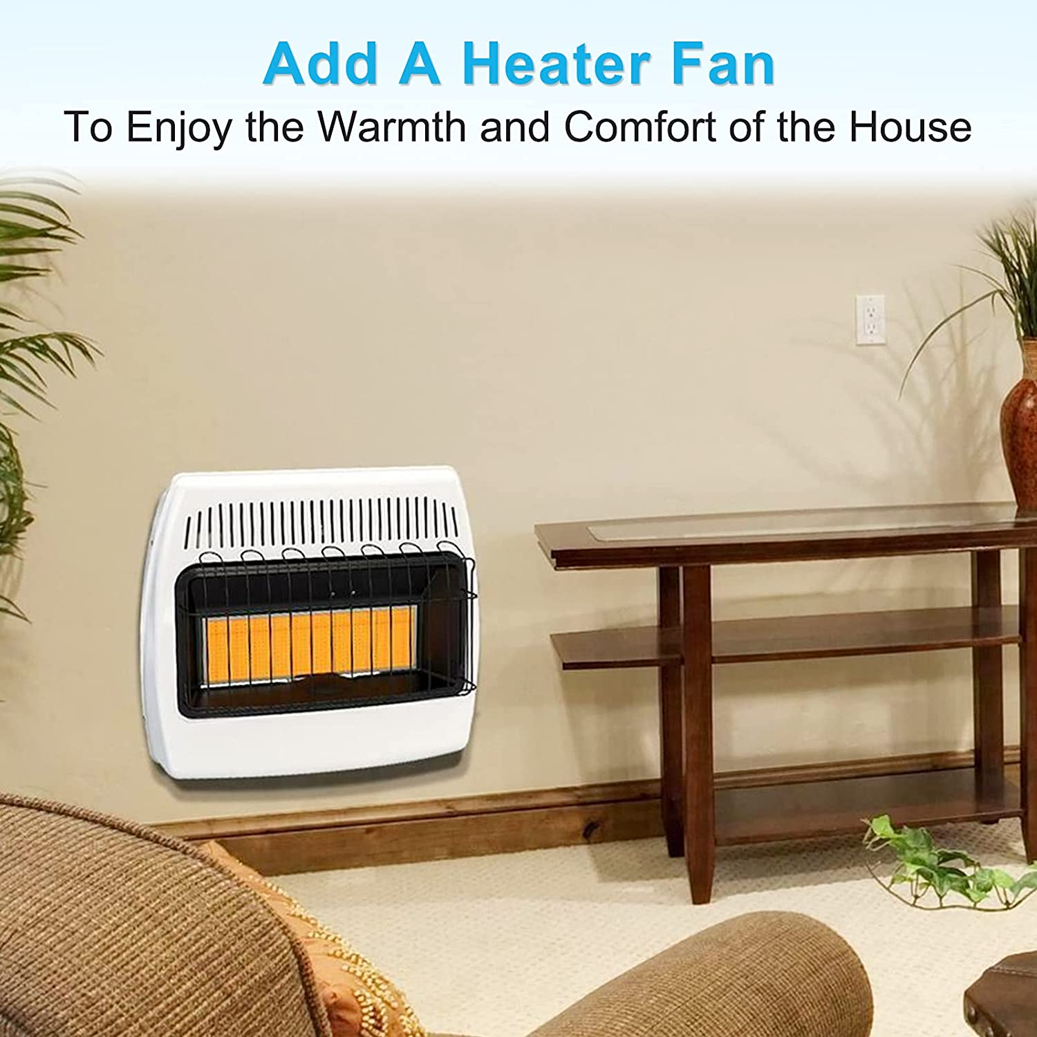 Wall Heater Fan Blower for DynaGlo Vent Free Wall Heater'S 10,000 Btu