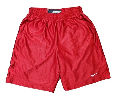 Nike Basketball Shorts Medium Glanz Satin Candy Red Nike Basketball Shorts Medium Glanz Satin Candy Red