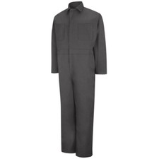 Red Kap Twill Action Back Coverall Overalls with Chest Pockets 46R LARGE