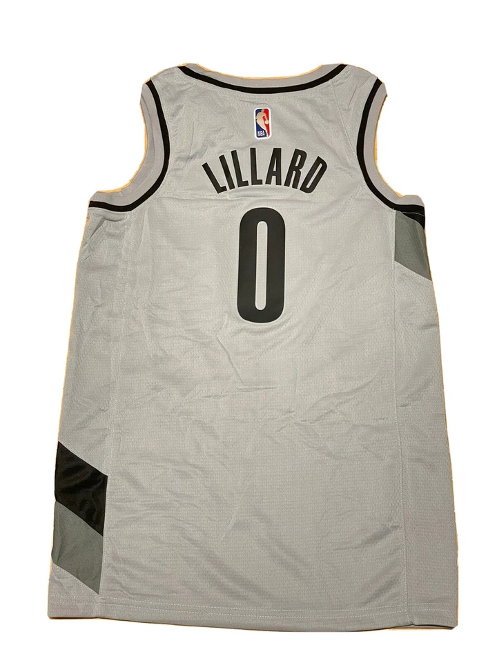 Camiseta deportiva Nike Portland Trail Blazers Damian Lillard edición ganada Swingman talla S Foto 2 de 4