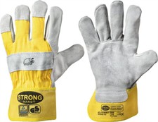 Arbeitshandschuhe Leder Spaltlederhandschuhe Mammut von StrongHand Gr. 8-12 