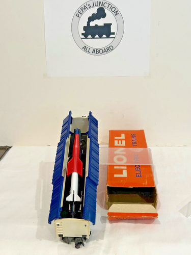 Lionel 3665 #4 Minuteman Missle Launch Car - Var-A BLT'61-64 ORIGINAL BX LK/N - Bild 2 von 7