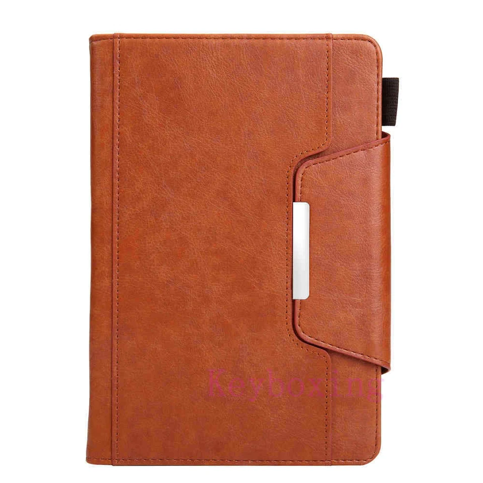 Universal Magnetic Leather Case Cover For 7'' 8'' 9.7" 10.1" 10.5 Android Tablet - Image 2 of 4