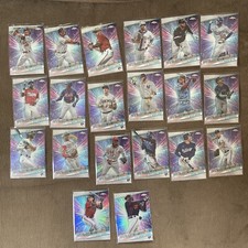 2024 Topps Series 1 Stars Of The MLB Chrome Lot X 20 Cards; De La Cruz NO DUPS
