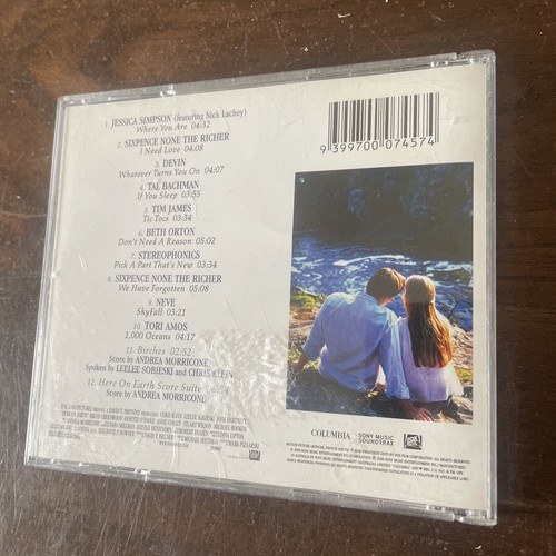 HERE ON EARTH CD. MOTION PICTURE SOUND - Picture 3 of 3