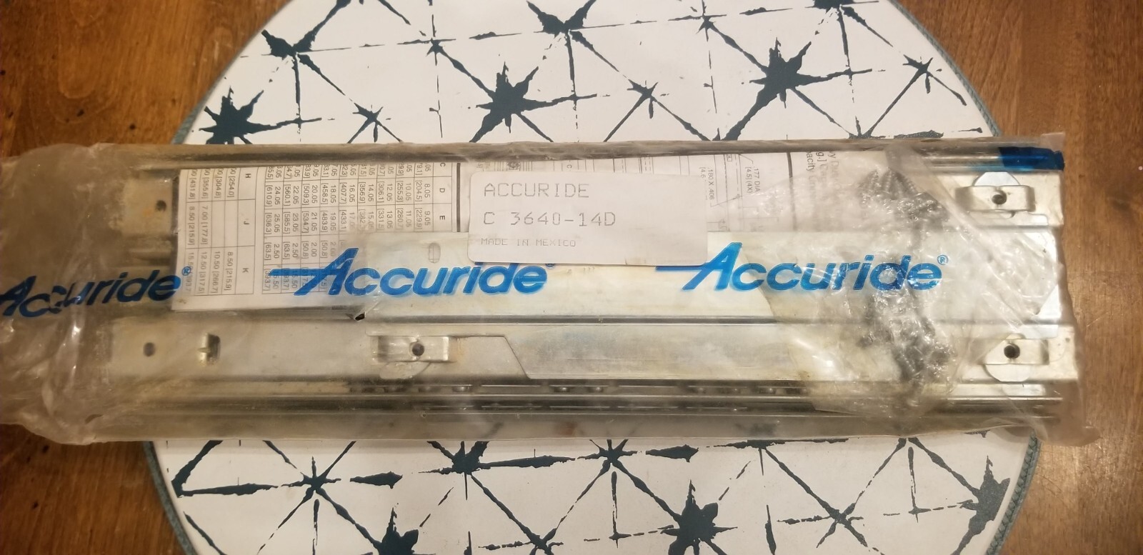 Accuride C 3640 14 Heavy Duty Drawer Glides 1pr EBay Accuride c 3640 14 heavy duty drawer glides 1pr ebay
