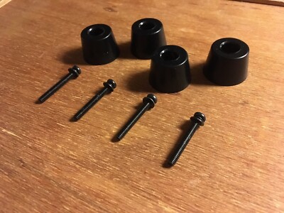 (4) Marantz Feet W/Longer Screws-Wood Case cabinet/2220,2225,2226,2235,2238/foot