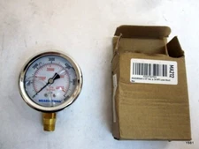 MEASUREMAN 2-1/2" Dial Size 0-1000PSI/7000PKA 304 stainless steel case