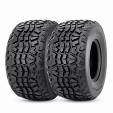 Set Of 2 23x11-10 ATV Tires 23x11x10 Golf Cart Tires 6PR Heavy Duty Replacement