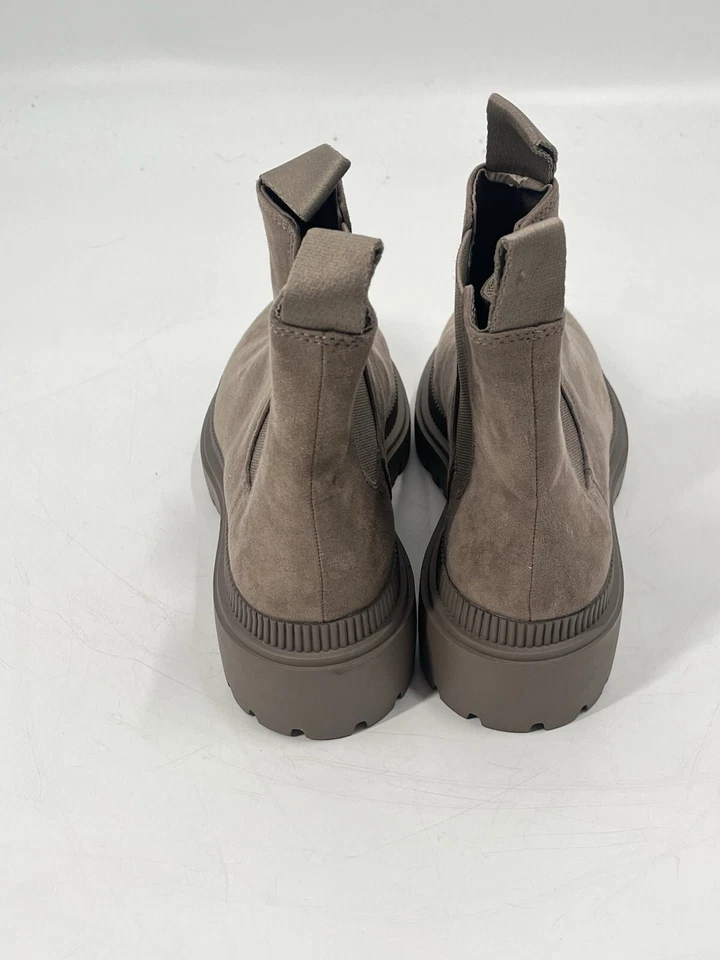 H&M Brown Chelsea Boots Lug Sole Sz 40 Sz 9.5 - Imagem 4 de 4