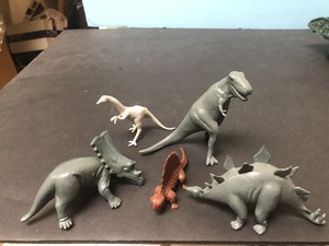 marx prehistoric playset