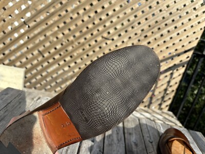 Ralph Lauren x Crockett & Jones brown Shell Cordovan loafers - US